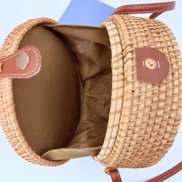 Square Round Multi-Style Straw Bag 5